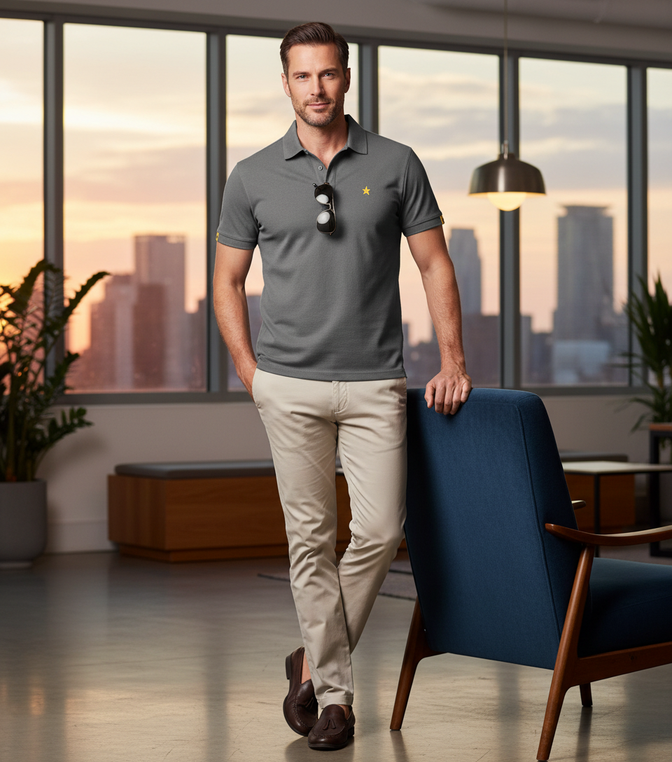 Premium Pack of 5 Polo T-Shirts