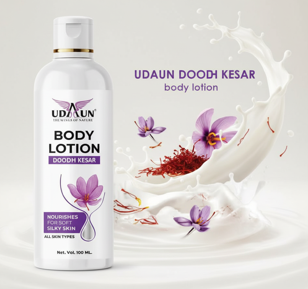 Udaun Doodh & Kesar Body Lotion(100ml)