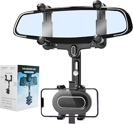 Phone Mount for Car Rear View Mirror