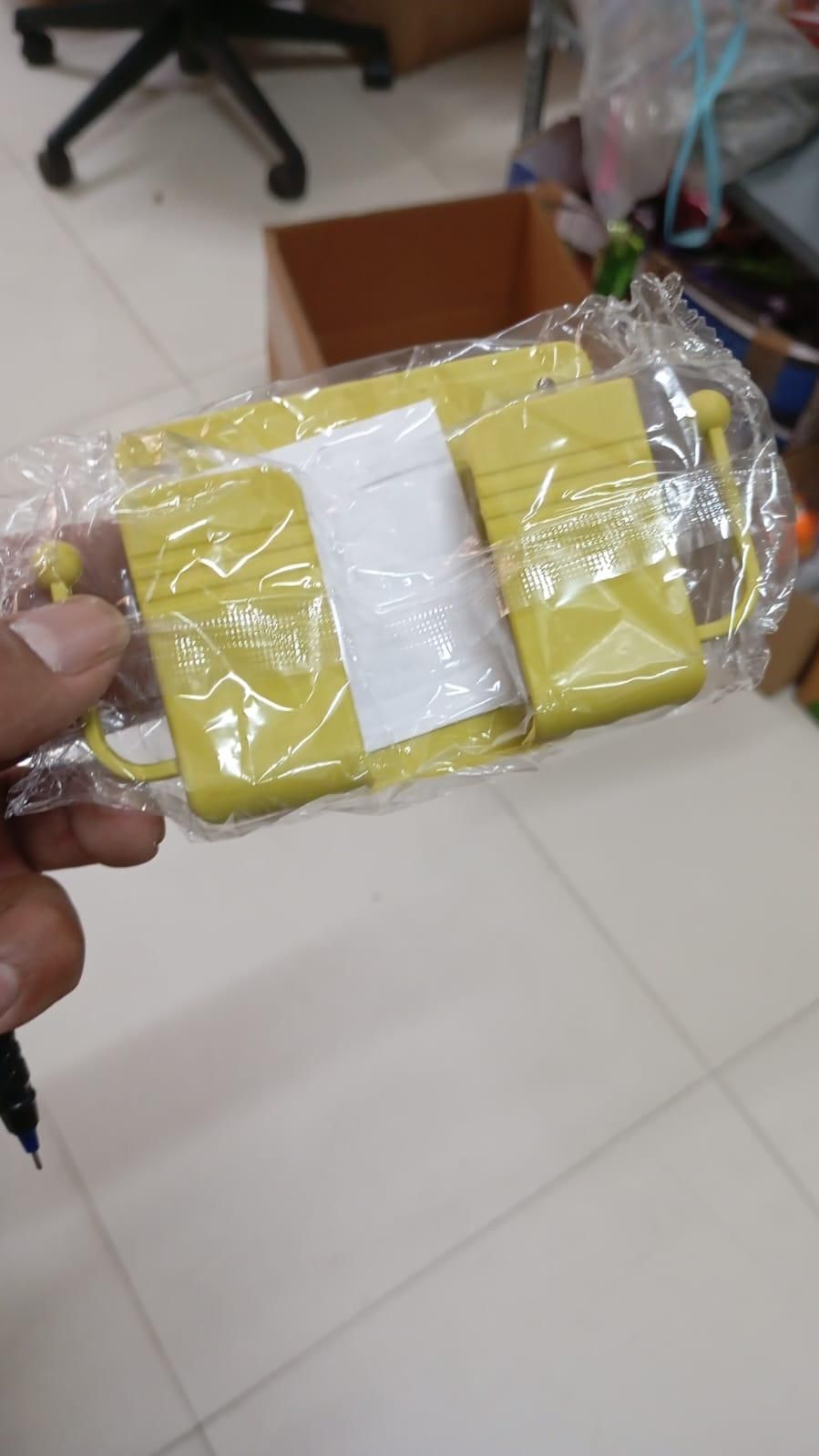 Wall Mount Mobile Holder with Adhesive Strips