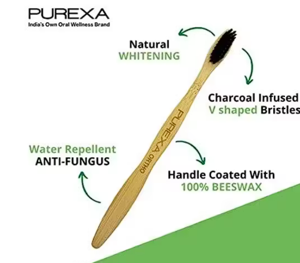 Bamboo Toothbrush (Pack of 2)