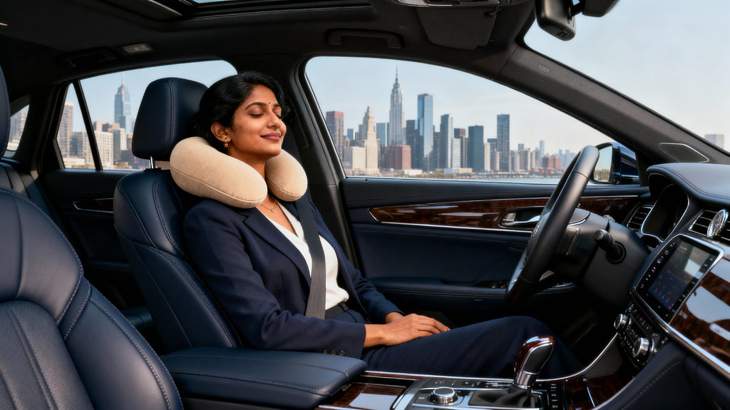 Car Seat Headrest Neck Rest Pillow Cushion for All Cars