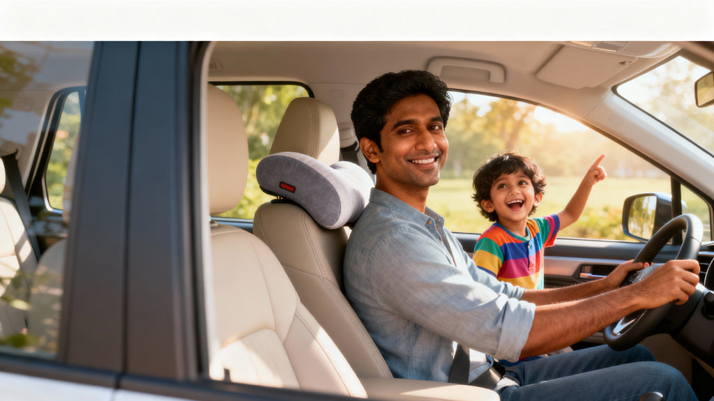 Car Seat Headrest Neck Rest Pillow Cushion for All Cars