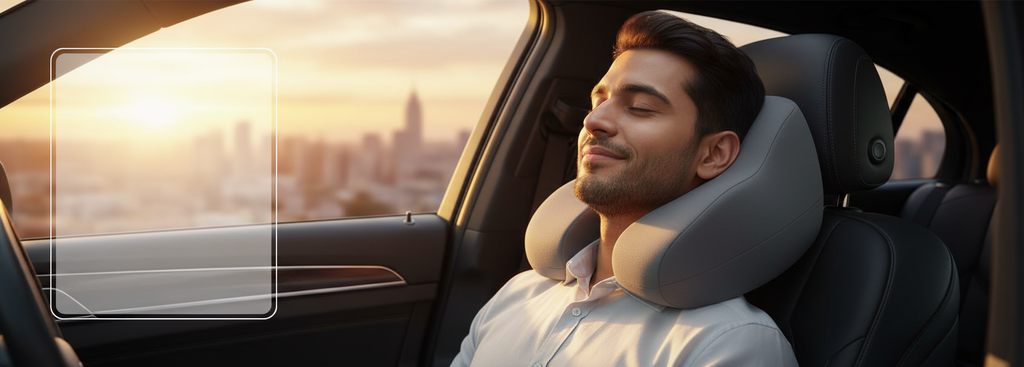 Car Seat Headrest Neck Rest Pillow Cushion for All Cars