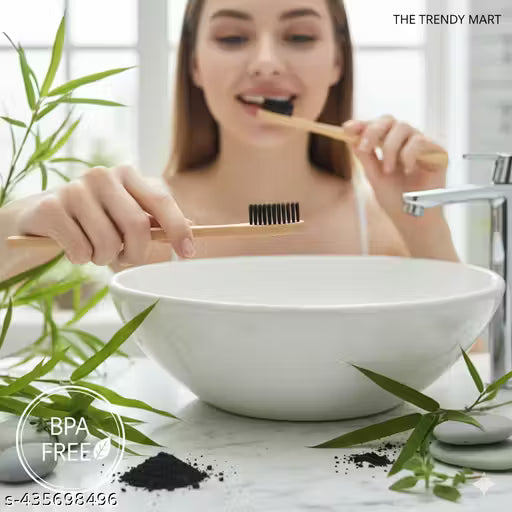 THE YOUTH SPIRIT 4 Bamboo Toothbrushes